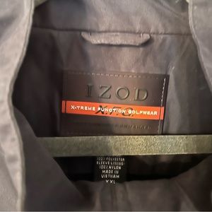 Izod Men’s Golf extreme function jacket black size XXL